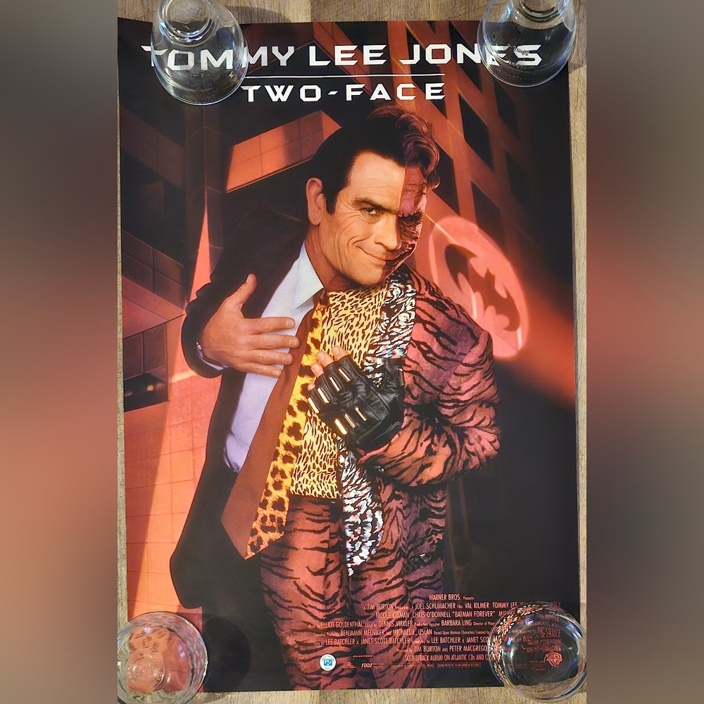 Tommy Lee Jones Two-Face - Movie Poster